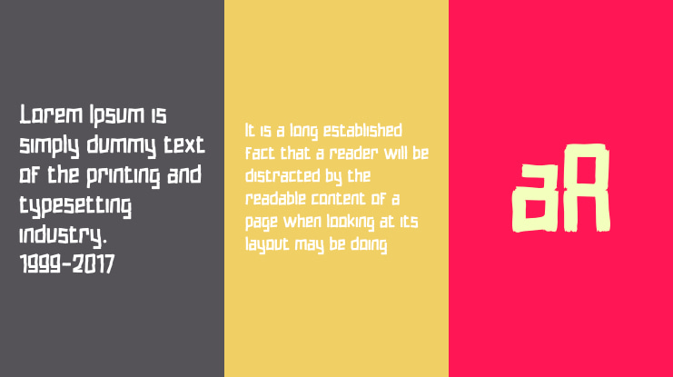 Trunk Track Font Family