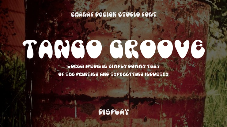 Tango Groove Font Family