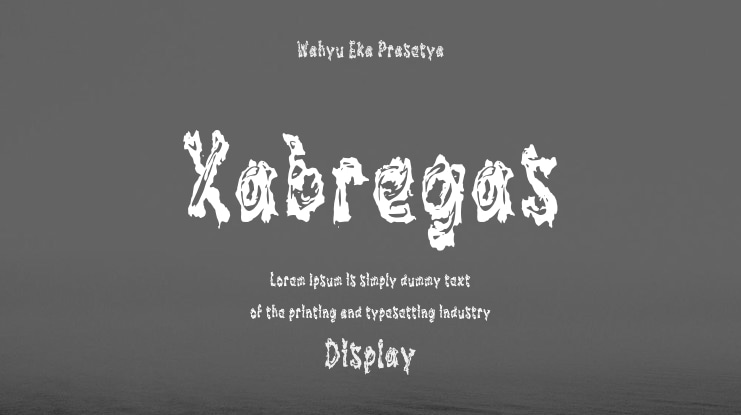 Xabregas Font
