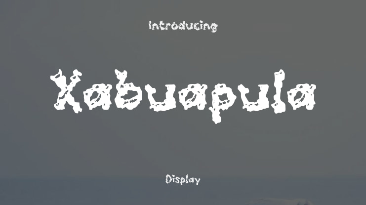 Xabuapula Font