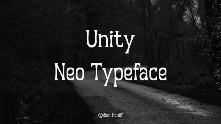 Unity Neo Font