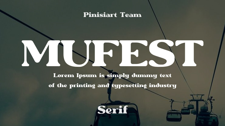 MUFEST Font