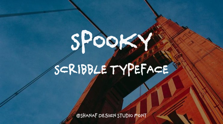 Spooky Scribble Font