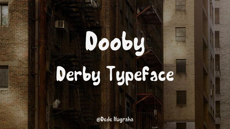 Dooby Derby Font