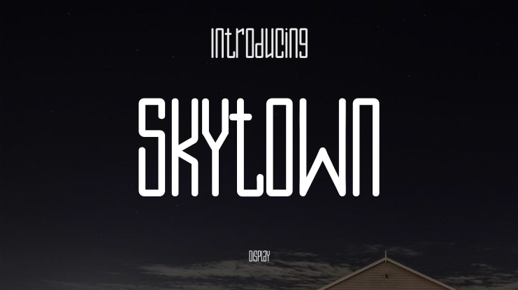 Skytown Font