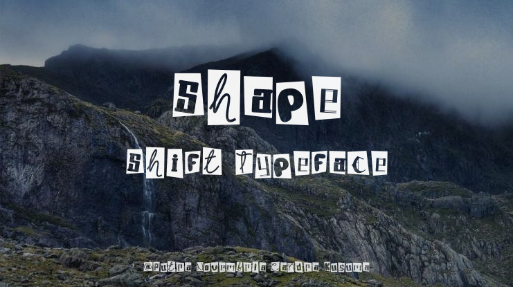 Shape Shift Font Family