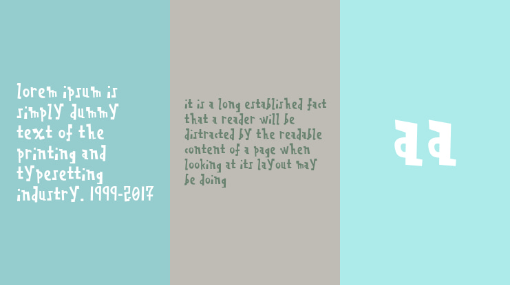 Hypermonosaturation Font