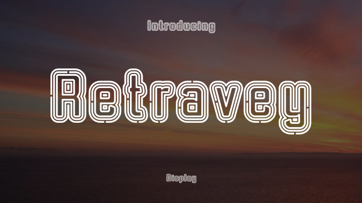 Retravey Font