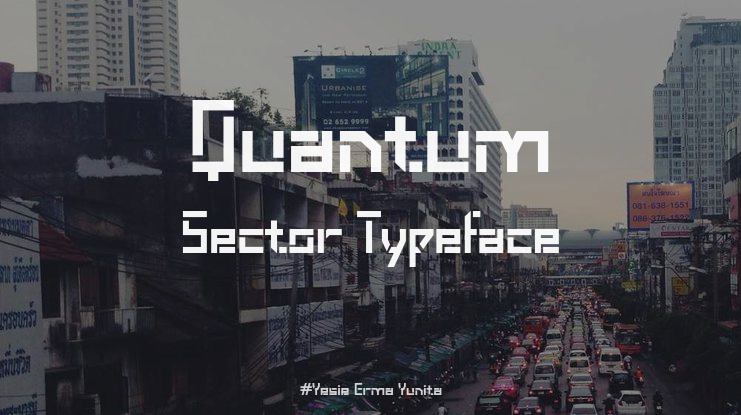 Quantum Sector Font
