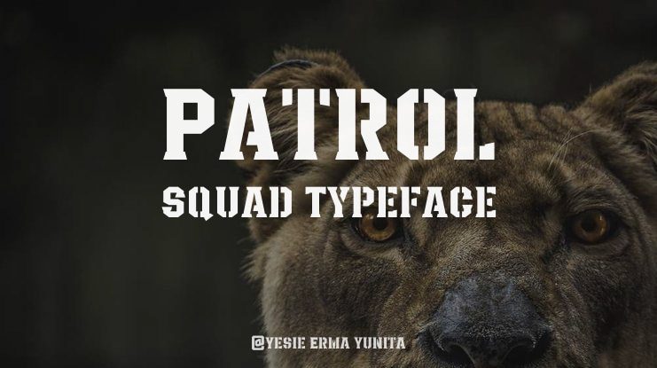 Patrol Squad Font Family