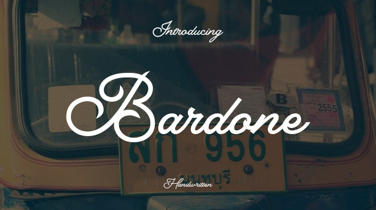 Bardone Font