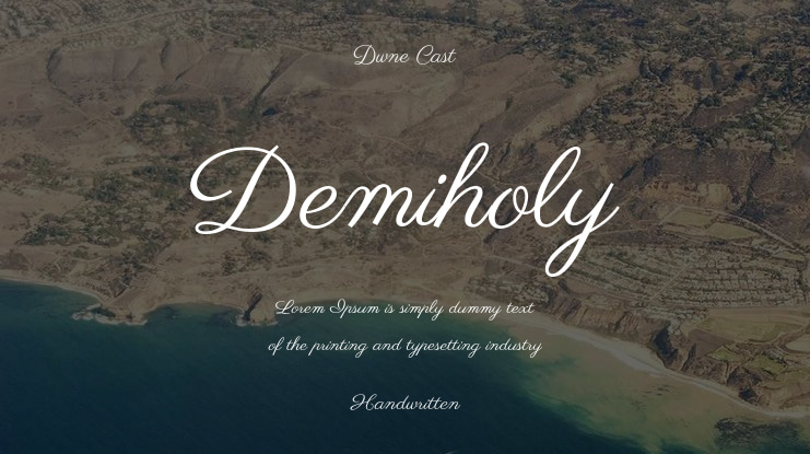 Demiholy Font