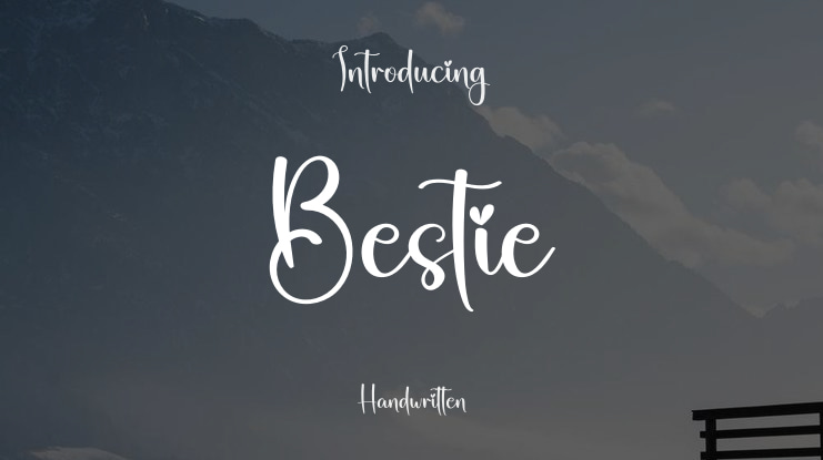 Bestie Font