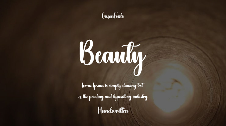 Beauty Font