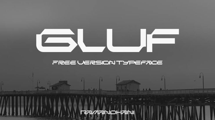 Gluf Free Version Font