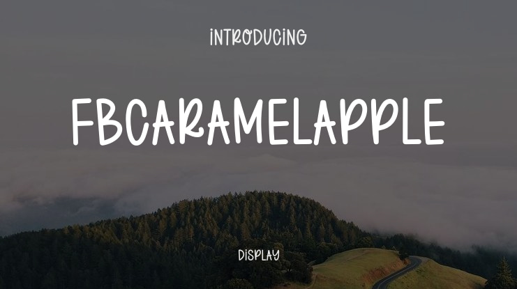 FBCaramelApple Font