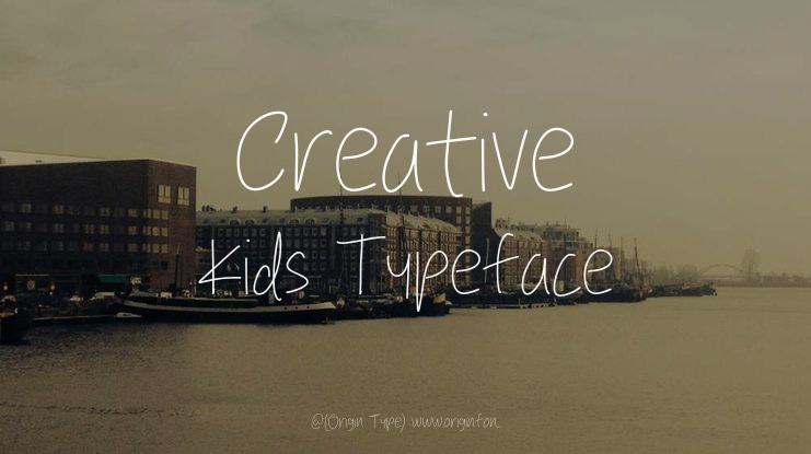 Creative Kids Font