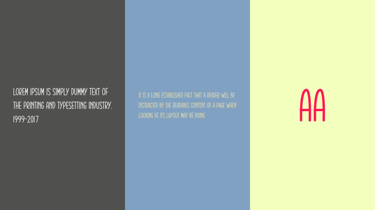 Minimalist Design Font