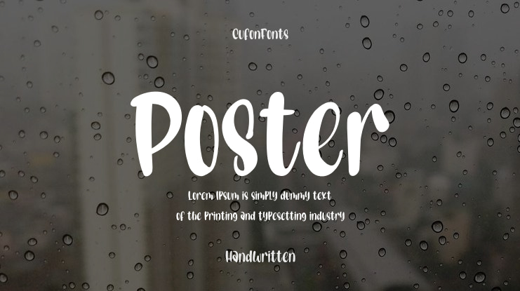 Poster Font