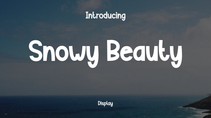 Snowy Beauty Font
