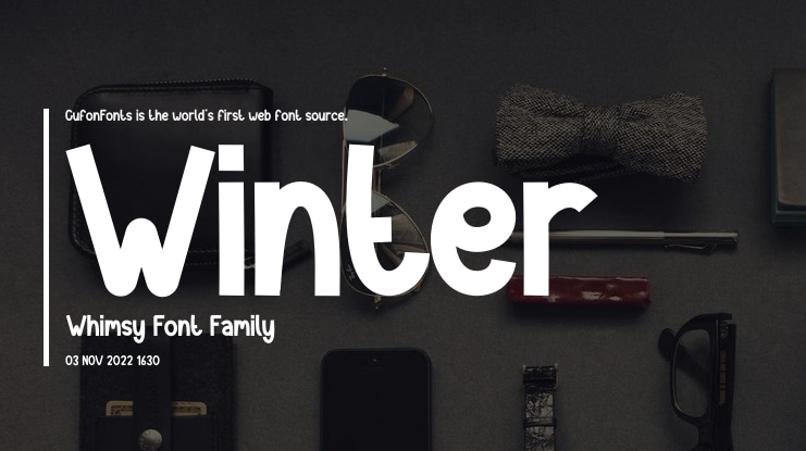 Winter Whimsy Font