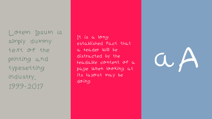kidS Written Font
