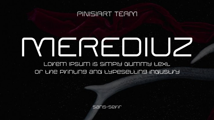MEREDIUZ Font
