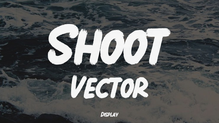 Shoot Vector Font