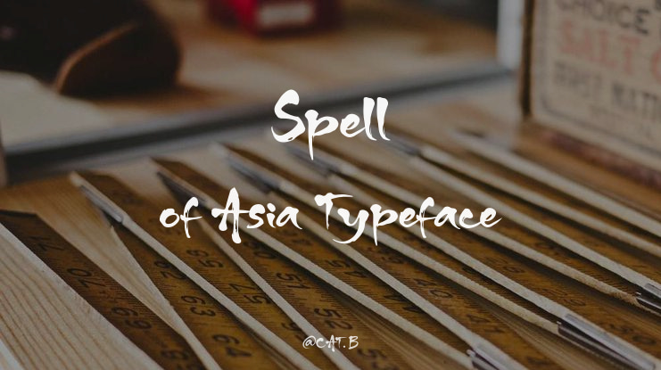 Spell of Asia Font