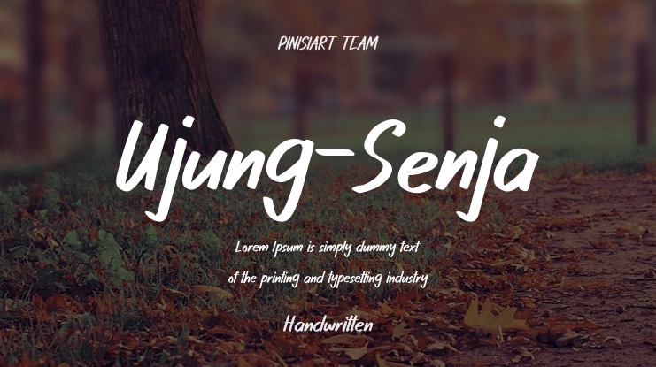 Ujung-Senja Font