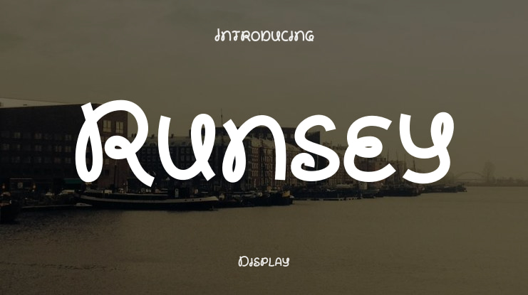Runsey Font