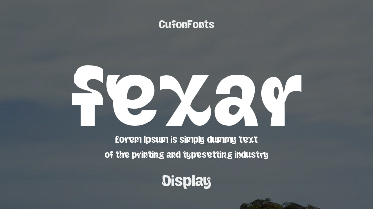 fexar Font