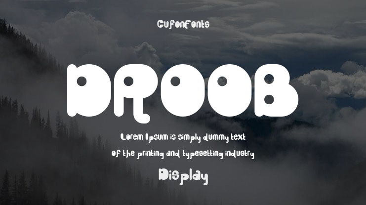 DROOB Font