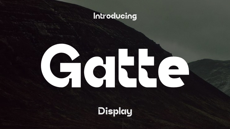 Gatte Font