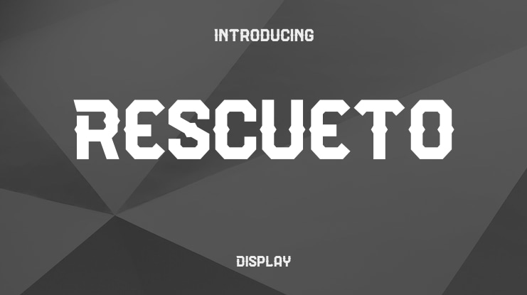 Rescueto Font