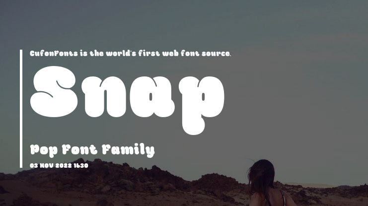 Snap Pop Font
