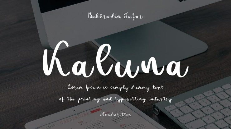 Kaluna Font Family