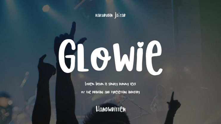 Glowie Font Family