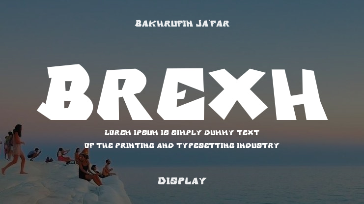 Brexh Font Family