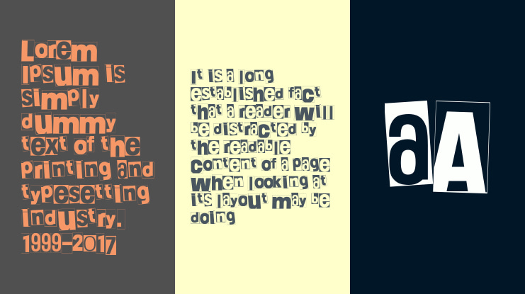 Blank Jazz Rhino Font