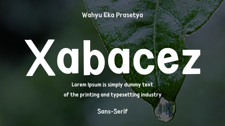 Xabacez Font