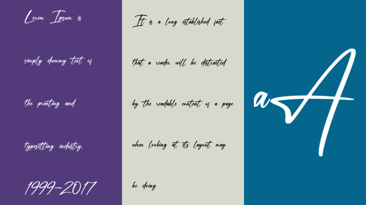 Monetera Signatura Font