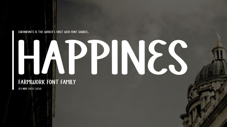 Happines Farmwork Font