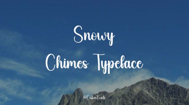 Snowy Chimes Font