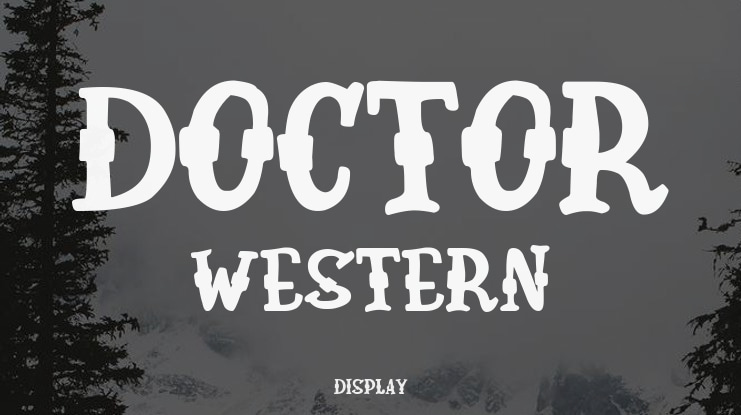 Doctor Western Font