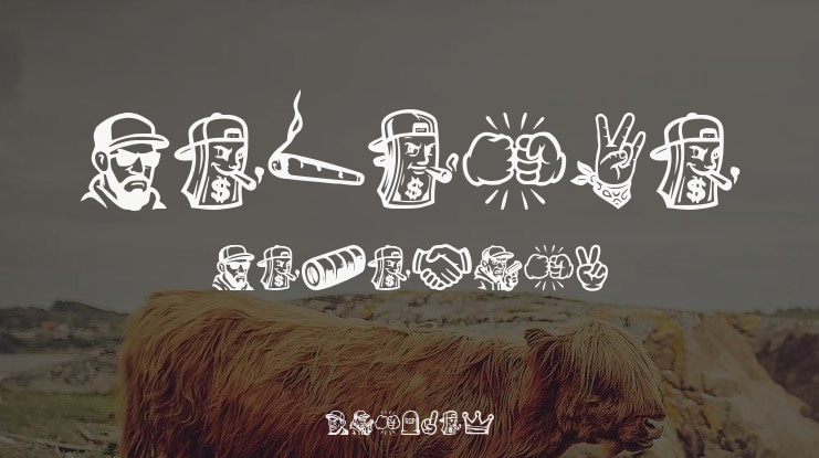 Gangsta Paradise Font