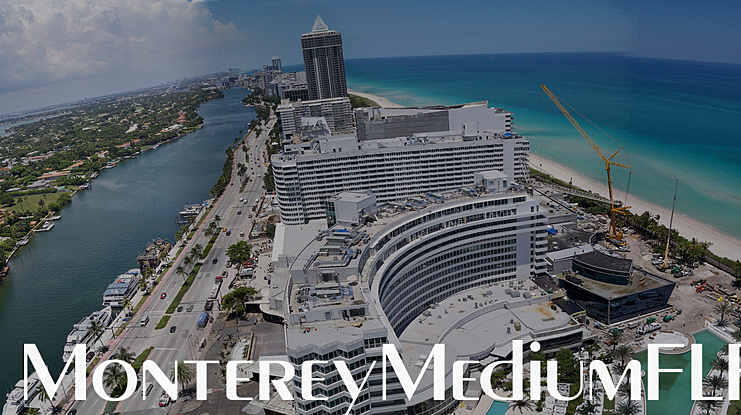 MontereyMediumFLF Font