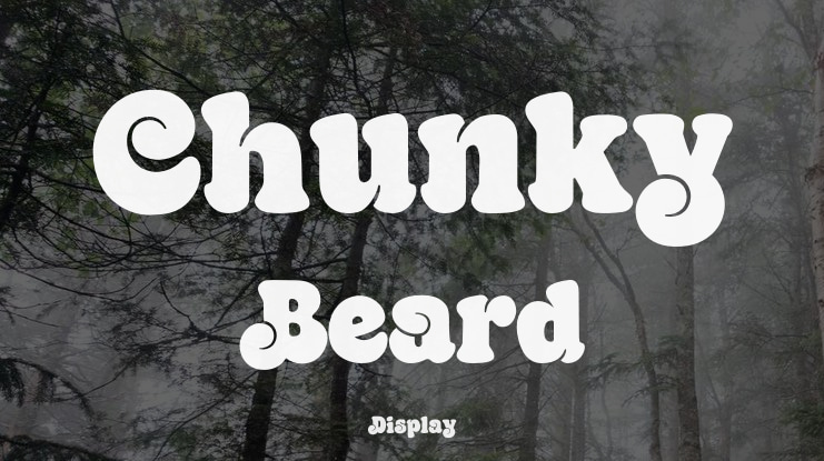 Chunky Beard Font