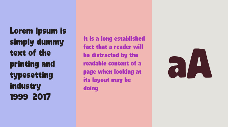 Bublah Personal Use Font