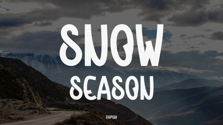 SNOW SEASON Font